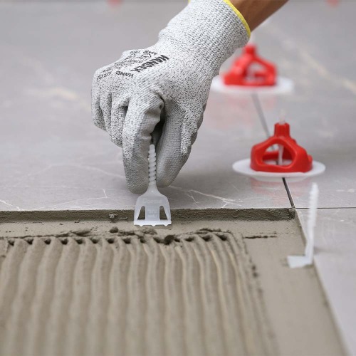 Espaçador e nivelador para piso 2,00 mm com 50 peças - Easy Spin Espaçador e nivelador para piso 2,00 mm com 50 peças - Easy Spin