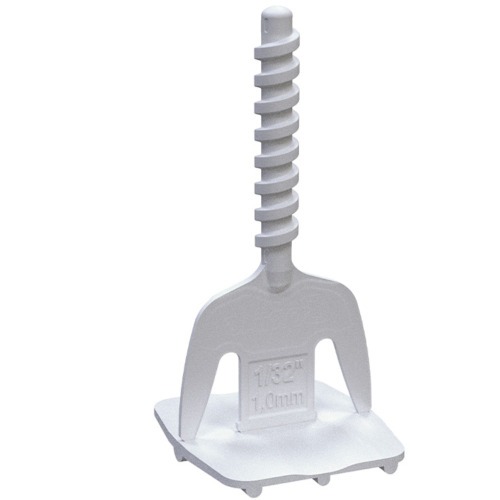 Espaçador e nivelador para piso 2,00 mm com 50 peças - Easy Spin Espaçador e nivelador para piso 2,00 mm com 50 peças - Easy Spin