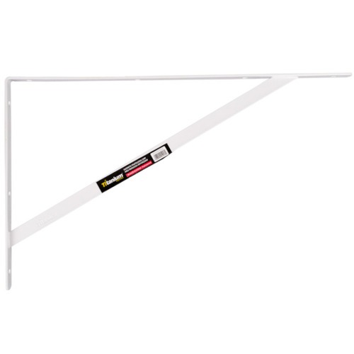 Cantoneira Mão francesa reforçada 38,5 cm branca - 08183 Cantoneira Mão francesa reforçada 38,5 cm branca - 08183