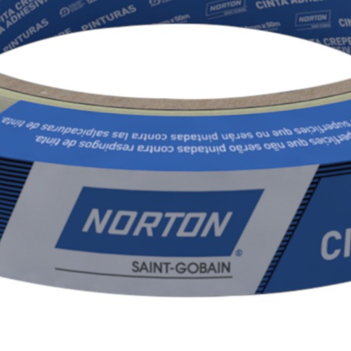 Fita crepe adesiva 18 mm x 50 metros - Sleeve Fita crepe adesiva 18 mm x 50 metros - Sleeve