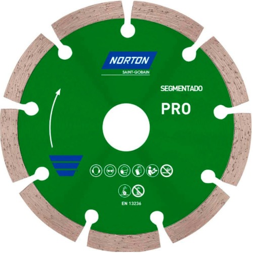 Disco diamantado segmentado 230 x 22,23 mm para concreto Disco diamantado segmentado 230 x 22,23 mm para concreto