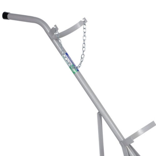 Carro para transporte de oxigênio com apoio capacidade 01 cilindro Carro para transporte de oxigênio com apoio capacidade 01 cilindro