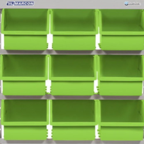 Estante metálica com 9 gavetas n° 7 verde - EF9/7VD Estante metálica com 9 gavetas n° 7 verde - EF9/7VD