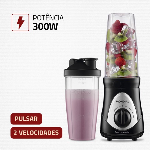 Liquidificador portátil 2 velocidades 300 watts Personal Blender - DG-01 110V Liquidificador portátil 2 velocidades 300 watts Personal Blender - DG-01 110V