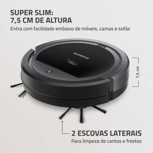 Robô aspirador de Pó Pratic Clean - RB-11 110V/220V Robô aspirador de Pó Pratic Clean - RB-11 110V/220V