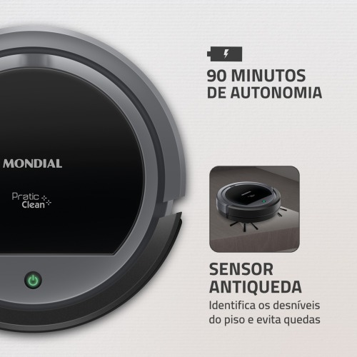 Robô aspirador de Pó Pratic Clean - RB-11 110V/220V Robô aspirador de Pó Pratic Clean - RB-11 110V/220V