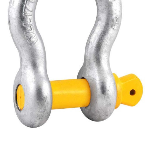 Manilha curva para cabo de aço 1.1/2 Manilha curva para cabo de aço 1.1/2