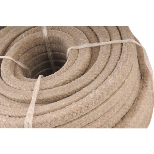 Gaxeta de algodão quadrada ensebada 5/16 Gaxeta de algodão quadrada ensebada 5/16