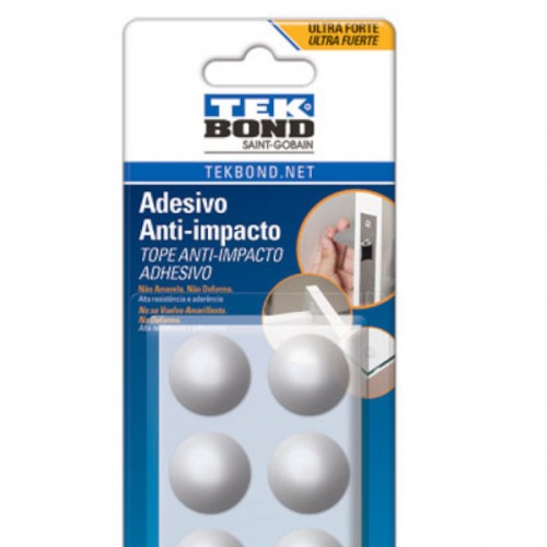 Protetor adesivo anti-impacto gota 19,1 mm com 6 unidades Protetor adesivo anti-impacto gota 19,1 mm com 6 unidades