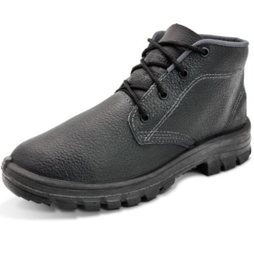 Botina monodensidade couro relax com cadarço - 012 Botina monodensidade couro relax com cadarço - 012