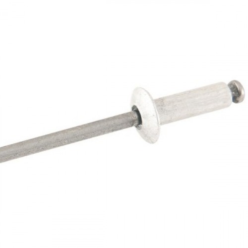 Rebite de repuxo 4 x 12 mm embalagem com 100 peças Rebite de repuxo 4 x 12 mm embalagem com 100 peças