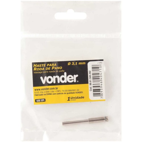 Haste para roda de pano para micro retífica Haste para roda de pano para micro retífica