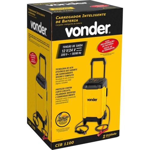 Carregador inteligente de bateria 5000W - CIB 1100 220V Carregador inteligente de bateria 5000W - CIB 1100 220V