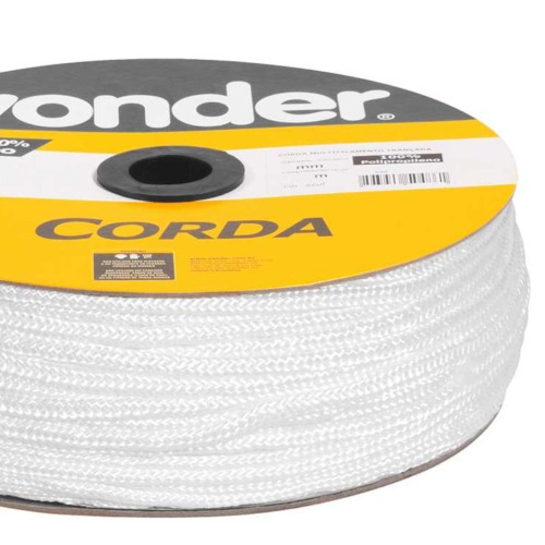 Corda em carretel multifilamento trançada 4 mm (vendida por metro) Corda em carretel multifilamento trançada 4 mm (vendida por metro)