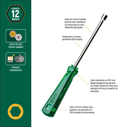 Chave canhão 5/16 Chave canhão 5/16