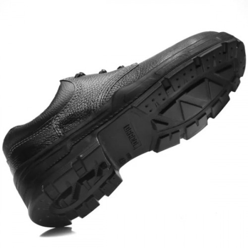 Botina bidensidade couro relax com cadarço biqueira aço - BSAS Botina bidensidade couro relax com cadarço biqueira aço - BSAS