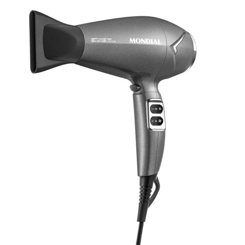 Secador de cabelo 2000 watts Tourmaline SPACE SHINE Grafite - SC-20 220V Secador de cabelo 2000 watts Tourmaline SPACE SHINE Grafite - SC-20 220V
