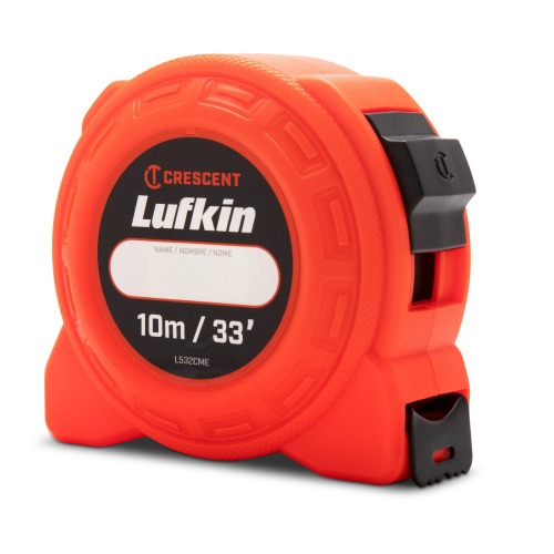 Trena com fita de aço 25,4 mm x 10 m com trava Trena com fita de aço 25,4 mm x 10 m com trava