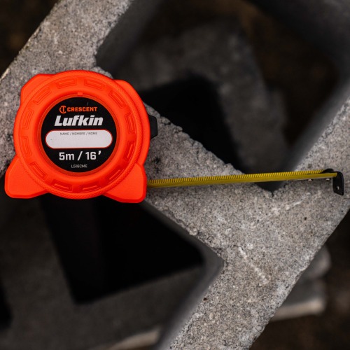 Trena com fita de aço 25,4 mm x 10 m com trava Trena com fita de aço 25,4 mm x 10 m com trava