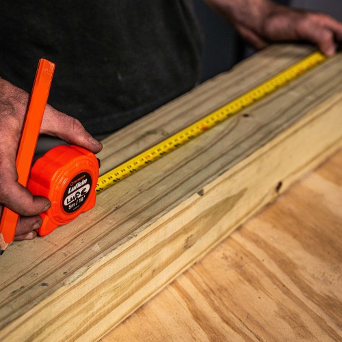 Trena com fita de aço 25,4 mm x 10 m com trava Trena com fita de aço 25,4 mm x 10 m com trava