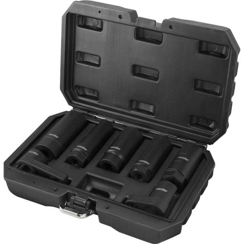 Jogo de soquetes para sensor sonda lambda com 7 peças Jogo de soquetes para sensor sonda lambda com 7 peças