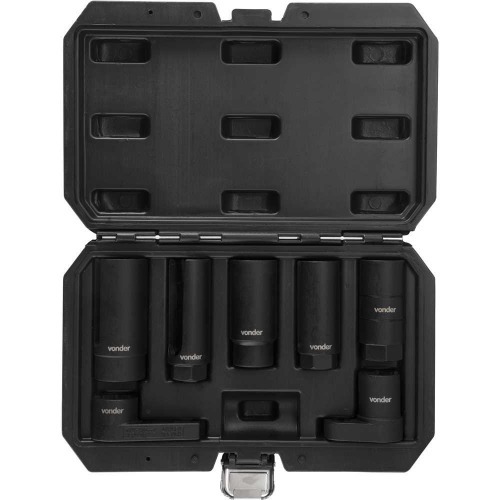 Jogo de soquetes para sensor sonda lambda com 7 peças Jogo de soquetes para sensor sonda lambda com 7 peças