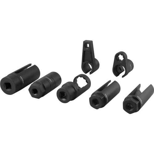 Jogo de soquetes para sensor sonda lambda com 7 peças Jogo de soquetes para sensor sonda lambda com 7 peças