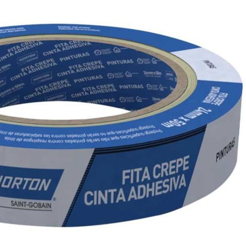 Fita crepe adesiva 24 mm x 50 metros Fita crepe adesiva 24 mm x 50 metros