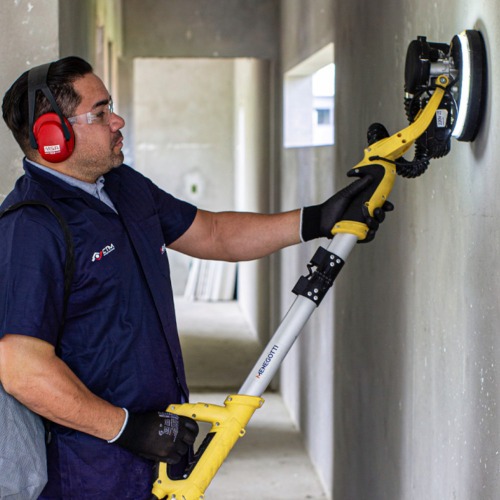 Lixadeira de parede e teto com luz led 225 mm 750w - MLP 750H LED 220V Lixadeira de parede e teto com luz led 225 mm 750w - MLP 750H LED 220V