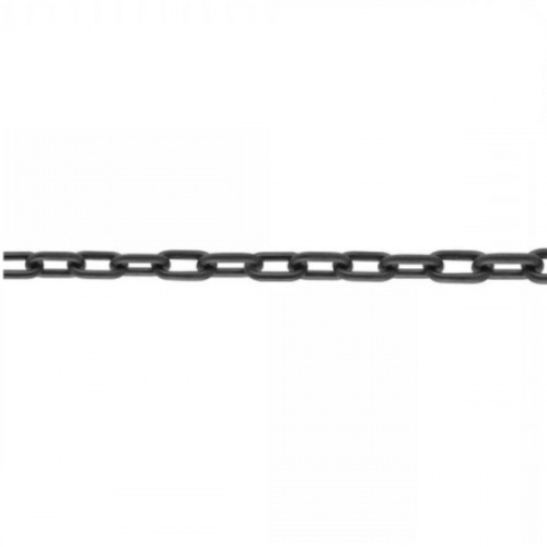 Corrente plástica para sinalização 8 mm 10 m preta Corrente plástica para sinalização 8 mm 10 m preta
