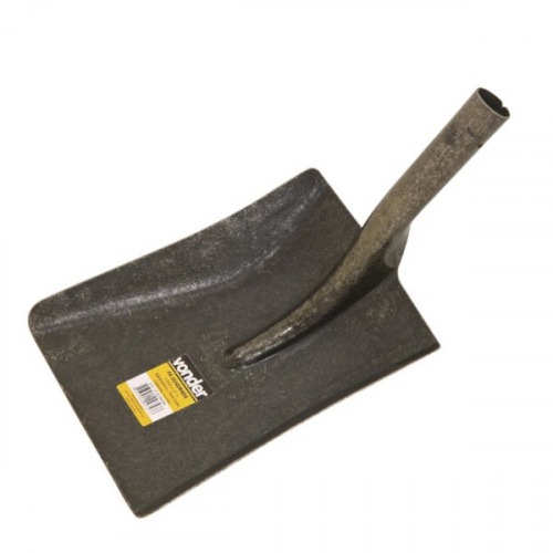 Pá ajuntadeira quadrada nº 5 sem cabo Pá ajuntadeira quadrada nº 5 sem cabo