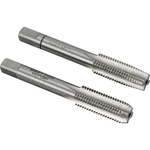 Jogo de macho manual de aço rápido MB 8 x 1 mm DIN352 Jogo de macho manual de aço rápido MB 8 x 1 mm DIN352