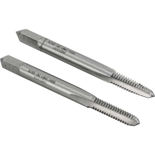 Jogo de macho manual aço rápido 5/32 Jogo de macho manual aço rápido 5/32