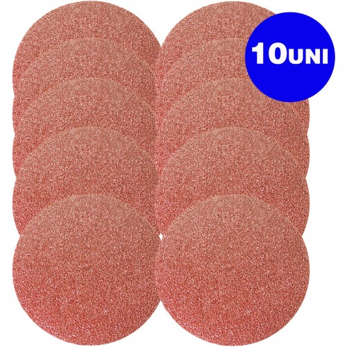 Disco de Lixa com velcro 125 mm com 10 peças - 738509 Disco de Lixa com velcro 125 mm com 10 peças - 738509