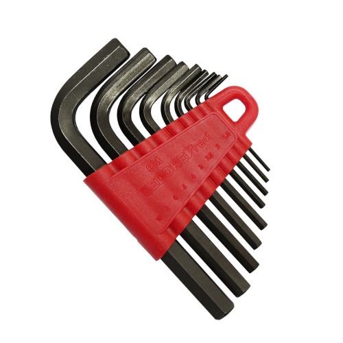 Jogo de chave allen 1,5 a 10 mm com 9 peças - R36605109 Jogo de chave allen 1,5 a 10 mm com 9 peças - R36605109