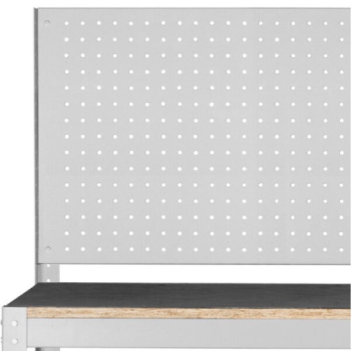 Bancada desmontável com 1 prateleira e painel perfurado - BM-U Bancada desmontável com 1 prateleira e painel perfurado - BM-U