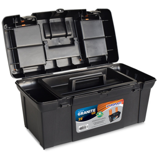 Caixa plástica para ferramentas 19 Caixa plástica para ferramentas 19