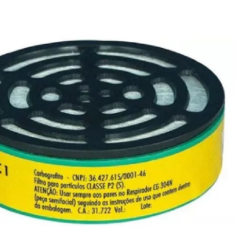 Cartucho para máscara respiratória - RC01 Cartucho para máscara respiratória - RC01