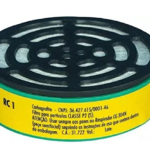 Cartucho para máscara respiratória - RC01 Cartucho para máscara respiratória - RC01