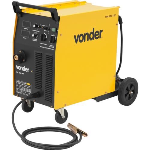 Máquina de solda MIG/MAG 300 Amperes trifásica - MM305 220V Máquina de solda MIG/MAG 300 Amperes trifásica - MM305 220V