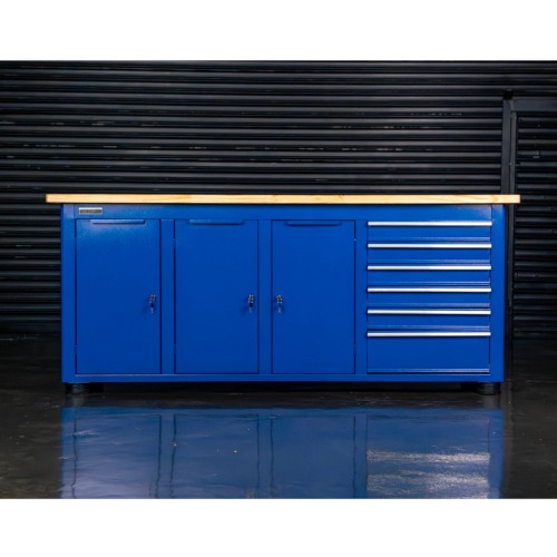 Bancada fechada com 6 gavetas e 3 portas RLL-214 Bancada fechada com 6 gavetas e 3 portas RLL-214