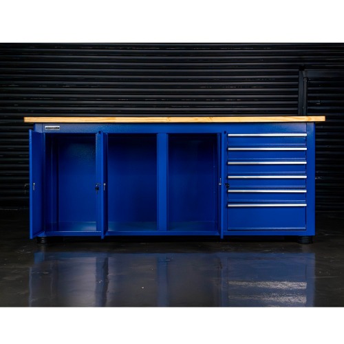 Bancada fechada com 6 gavetas e 3 portas RLL-214 Bancada fechada com 6 gavetas e 3 portas RLL-214