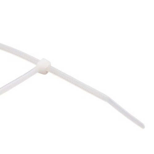 Abraçadeira de nylon branca 9 x 800 mm com 10 peças Abraçadeira de nylon branca 9 x 800 mm com 10 peças