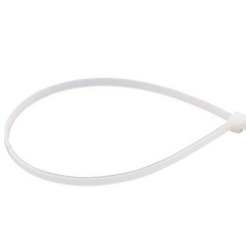 Abraçadeira de nylon branca 9 x 800 mm com 10 peças Abraçadeira de nylon branca 9 x 800 mm com 10 peças