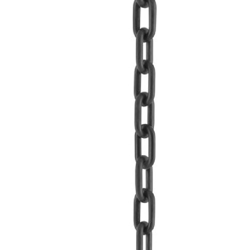Corrente plástica para sinalização 8 mm 10 m preta Corrente plástica para sinalização 8 mm 10 m preta