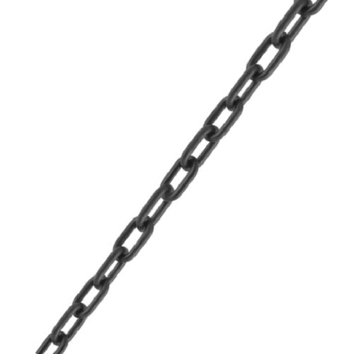 Corrente plástica para sinalização 8 mm 10 m preta Corrente plástica para sinalização 8 mm 10 m preta