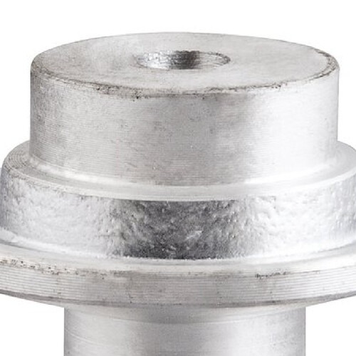 Polia de alumínio 1 canal B - 140 mm - 6684210140 Polia de alumínio 1 canal B - 140 mm - 6684210140