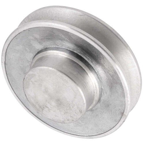 Polia de alumínio 1 canal A 90 mm - 6684110090 Polia de alumínio 1 canal A 90 mm - 6684110090