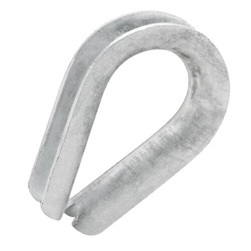 Anilha para cabo de aço 3/8 - 3572100380 Anilha para cabo de aço 3/8 - 3572100380