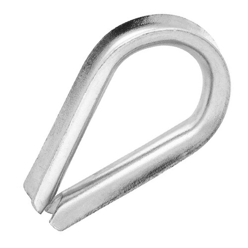 Anilha para cabo de aço 1/8 Anilha para cabo de aço 1/8